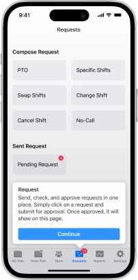 application tab